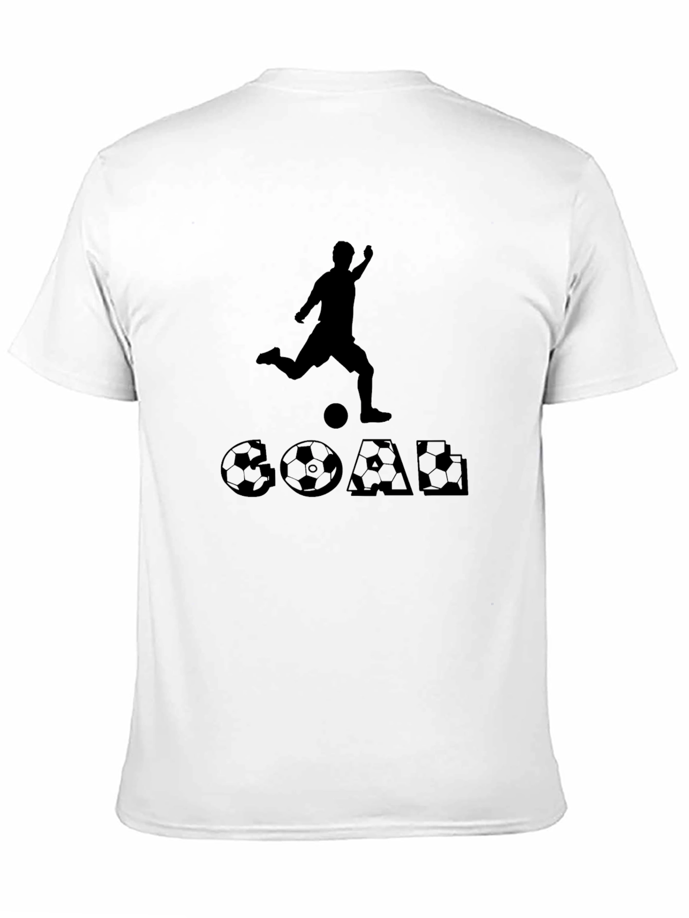 Camiseta Negra Fútbol GOAL