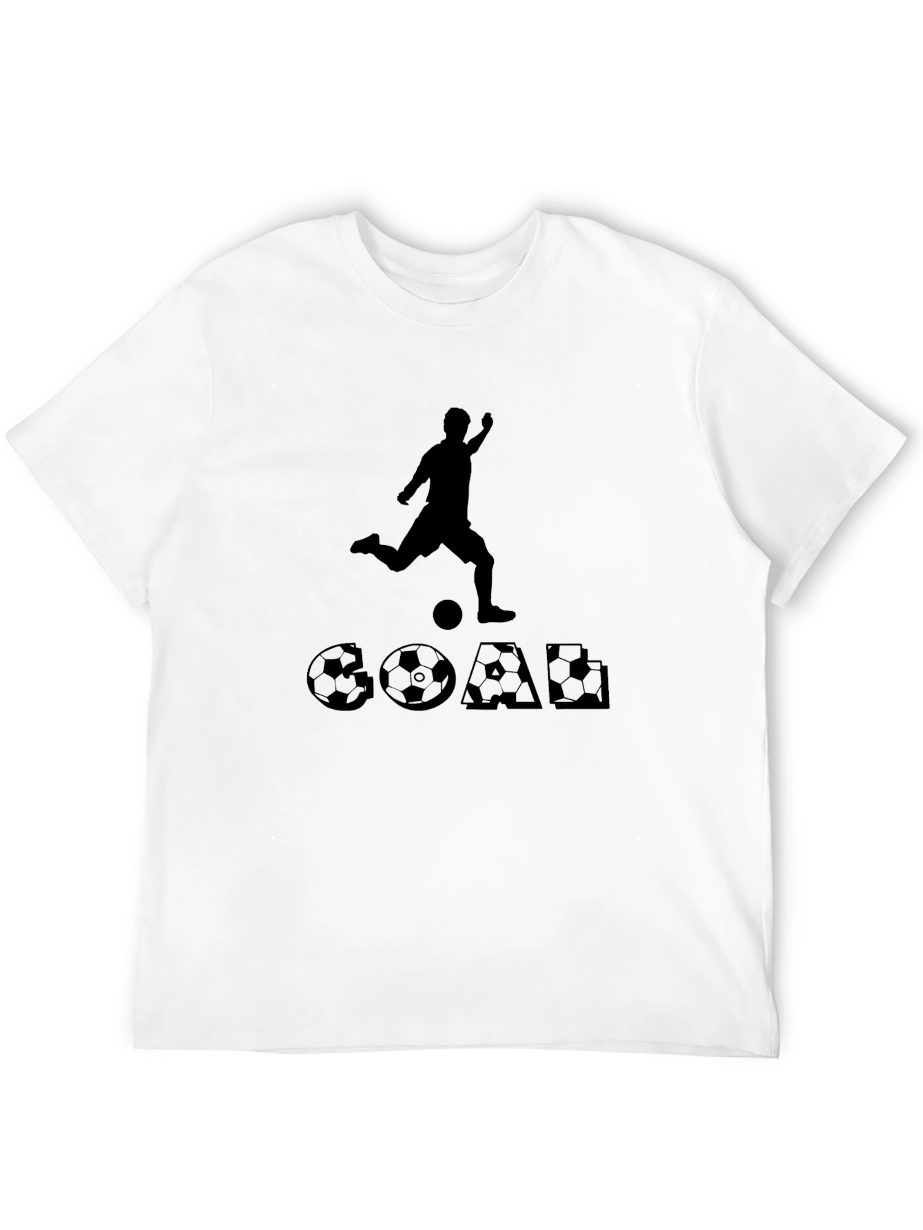 Camiseta Negra Fútbol GOAL