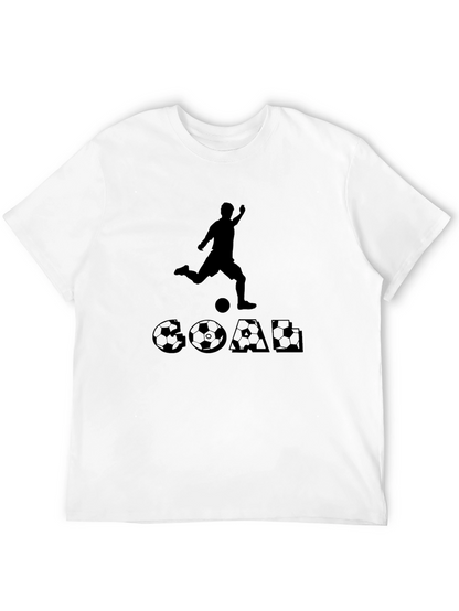 Camiseta Negra Fútbol GOAL