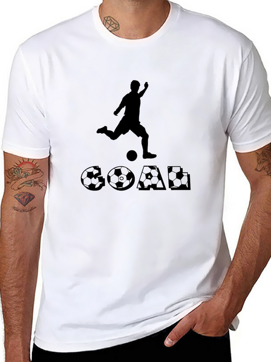 Camiseta Negra Fútbol GOAL
