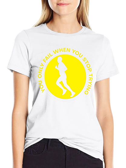 Camiseta Negra Motivacional Running