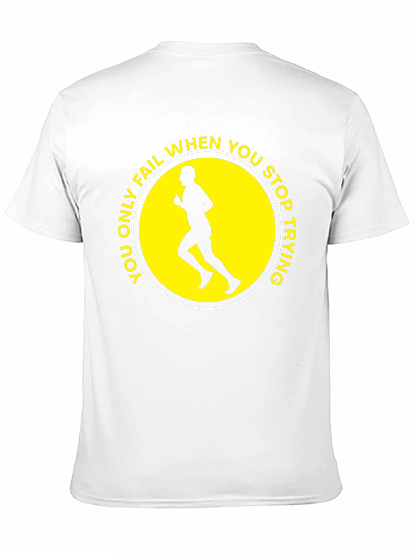 Camiseta Negra Motivacional Running