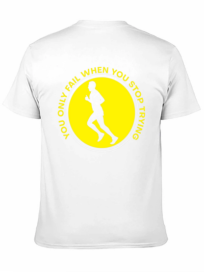 Camiseta Negra Motivacional Running