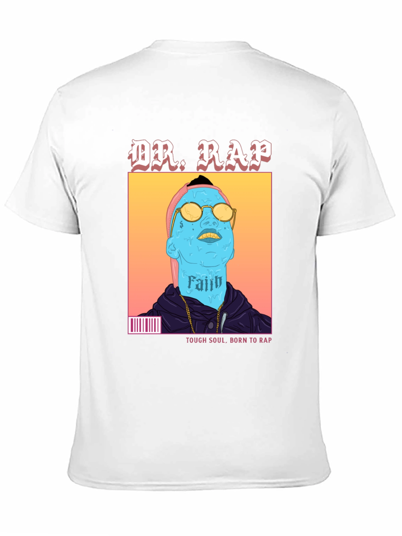 Camiseta Negra Dr. Rap - Estilo Urbano