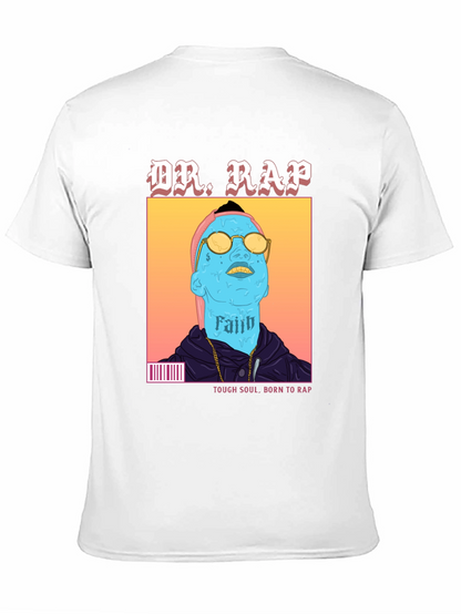 Camiseta Negra Dr. Rap - Estilo Urbano