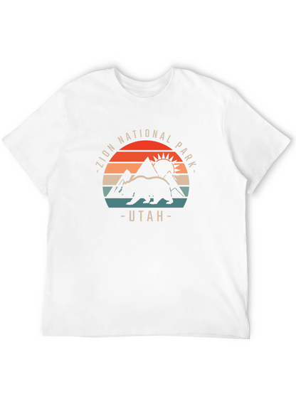 Camiseta Negra Parque Nacional Zion Utah