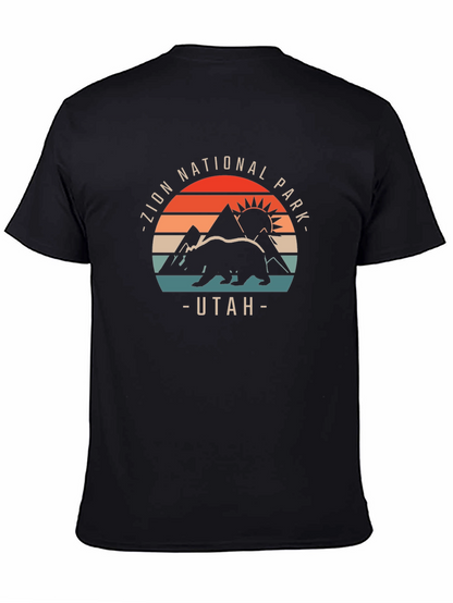 Camiseta Negra Parque Nacional Zion Utah