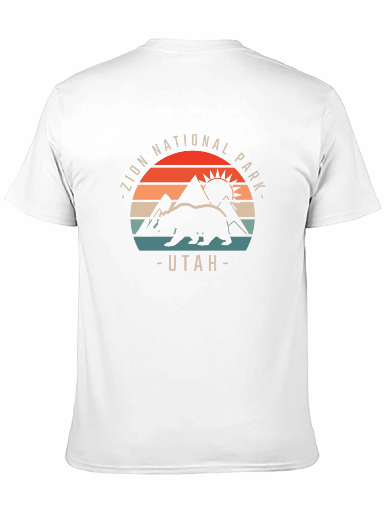 Camiseta Negra Parque Nacional Zion Utah