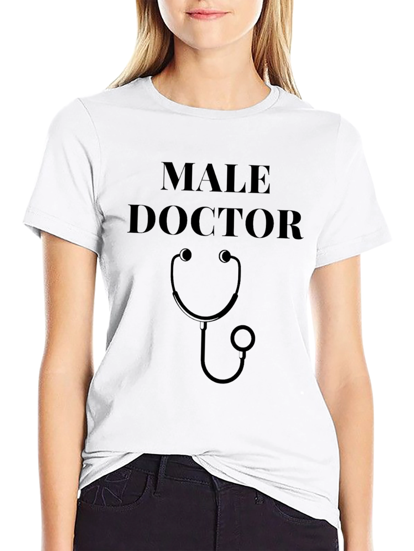 Camiseta Hombre Doctor - Estilo Casual