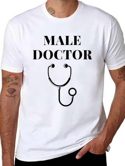 Camiseta Hombre Doctor - Estilo Casual