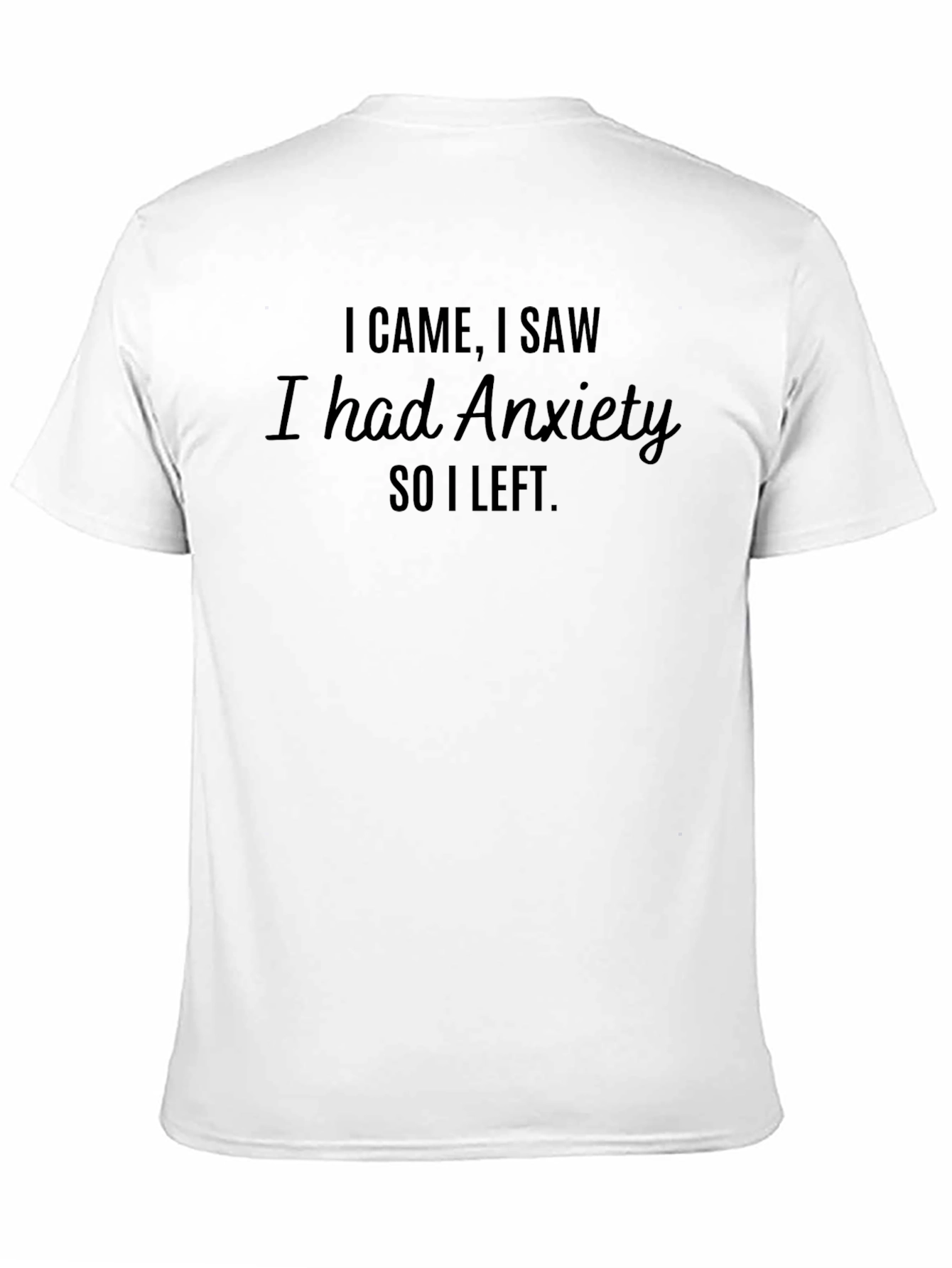 Camiseta Negra Ansiedad