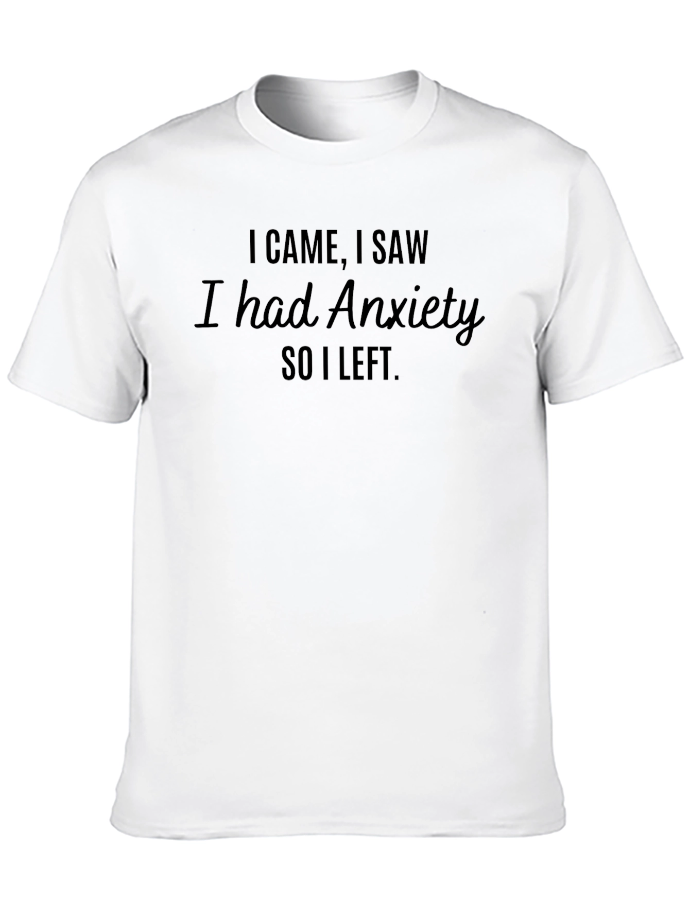 Camiseta Negra Ansiedad