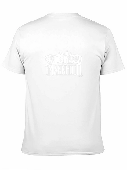 Camiseta Negra From Yung Ghood to Manhood