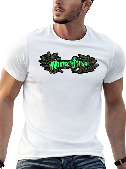 Camiseta Negra Minecraftium Gamer