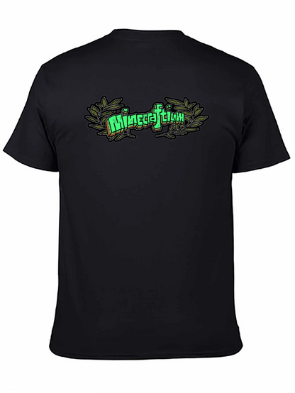 Camiseta Negra Minecraftium Gamer