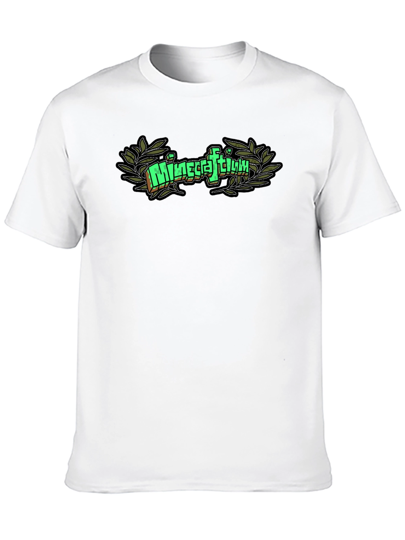 Camiseta Negra Minecraftium Gamer