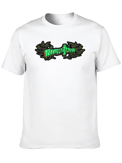 Camiseta Negra Minecraftium Gamer