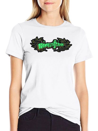 Camiseta Negra Minecraftium Gamer