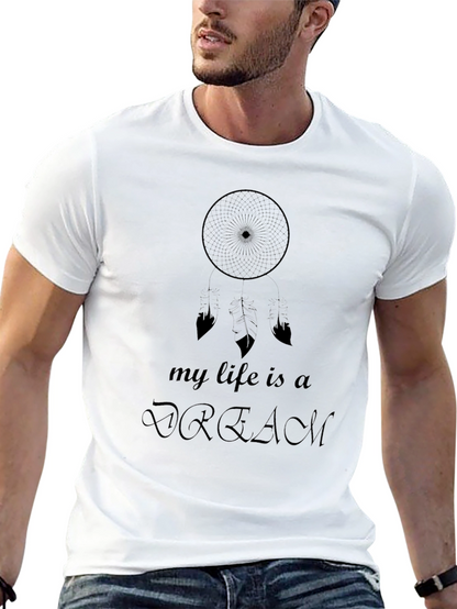 Camiseta Negra My Life is a Dream