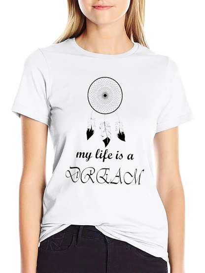 Camiseta Negra My Life is a Dream