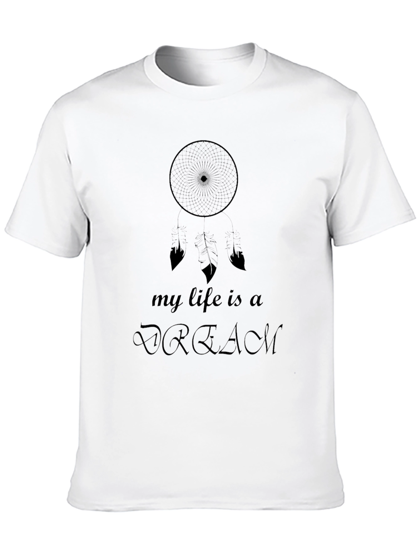 Camiseta Negra My Life is a Dream