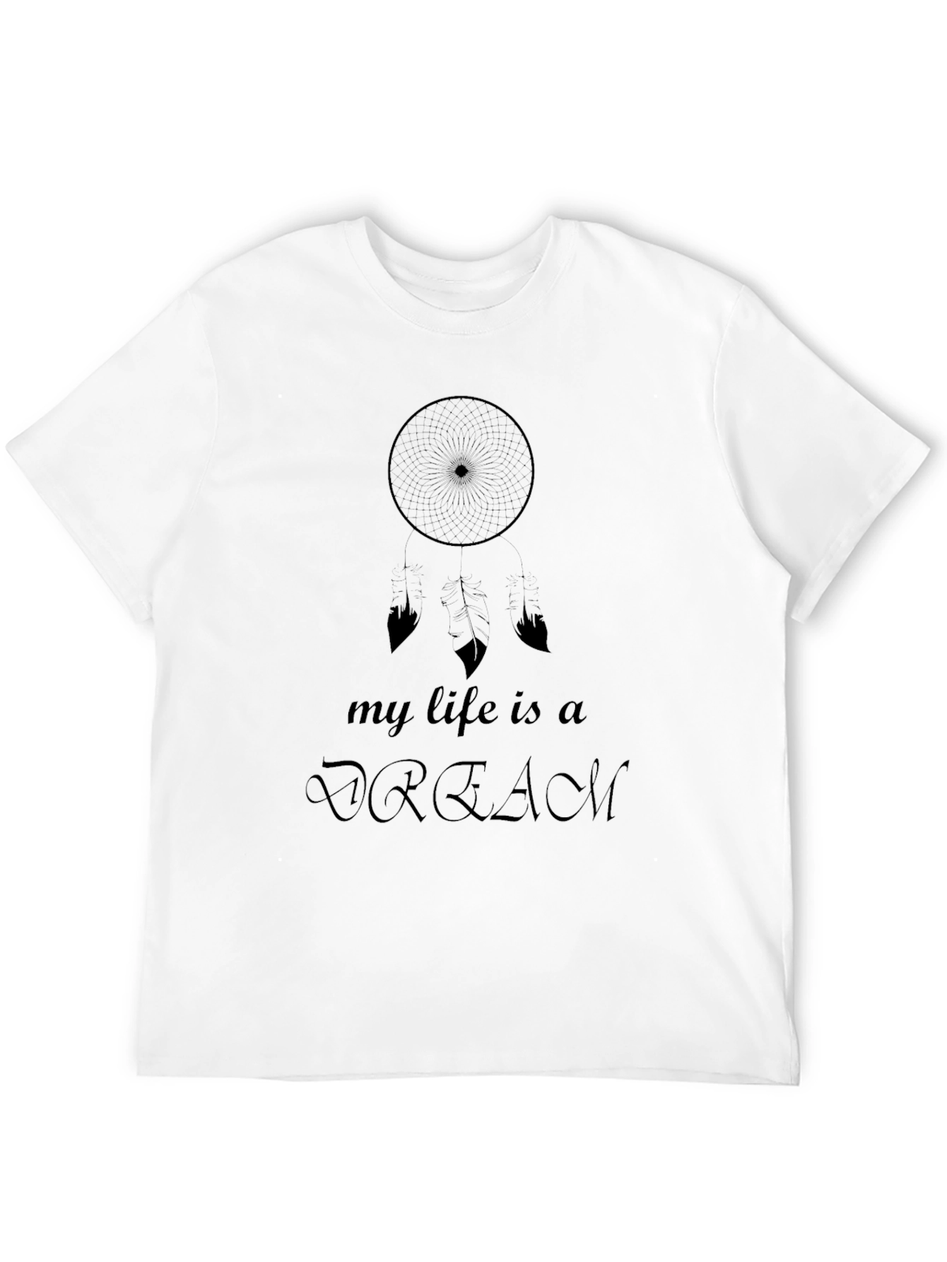 Camiseta Negra My Life is a Dream