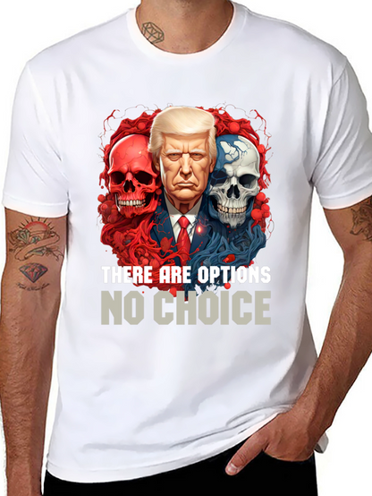Camiseta Gráfica Política: Trump Calaveras Opciones
