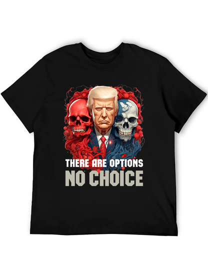 Camiseta Gráfica Política: Trump Calaveras Opciones