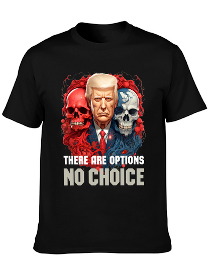 Camiseta Gráfica Política: Trump Calaveras Opciones