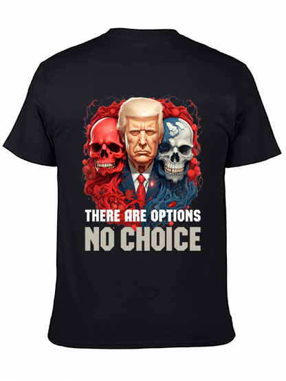 Camiseta Gráfica Política: Trump Calaveras Opciones