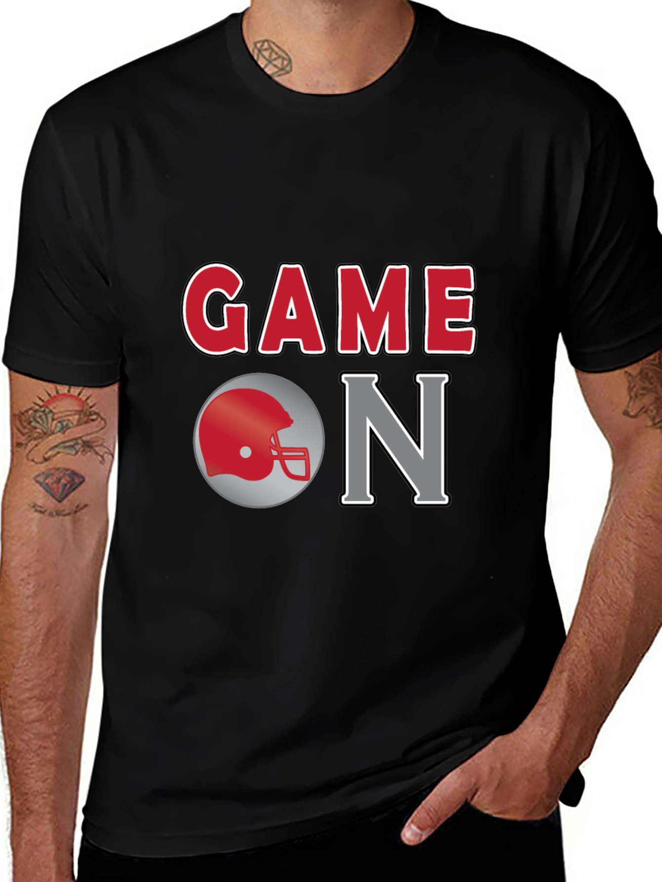Camiseta Game On - Estilo Deportivo