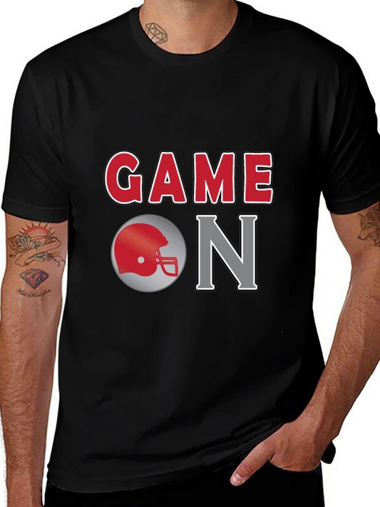 Camiseta Game On - Estilo Deportivo