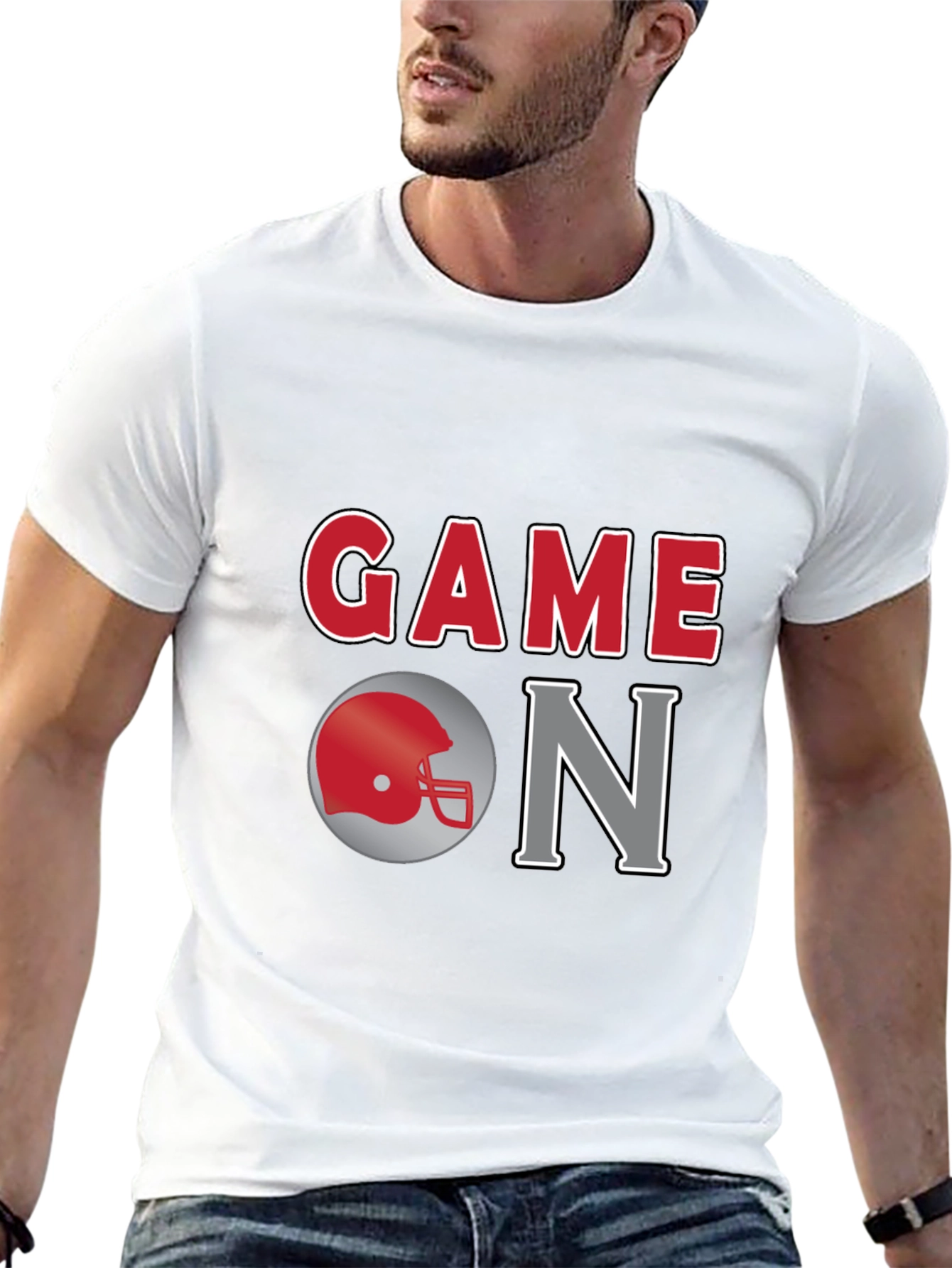 Camiseta Game On - Estilo Deportivo