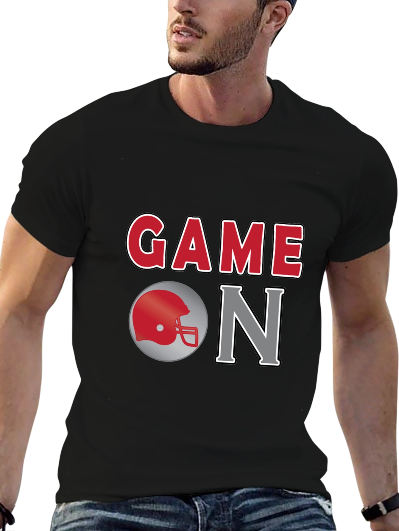 Camiseta Game On - Estilo Deportivo