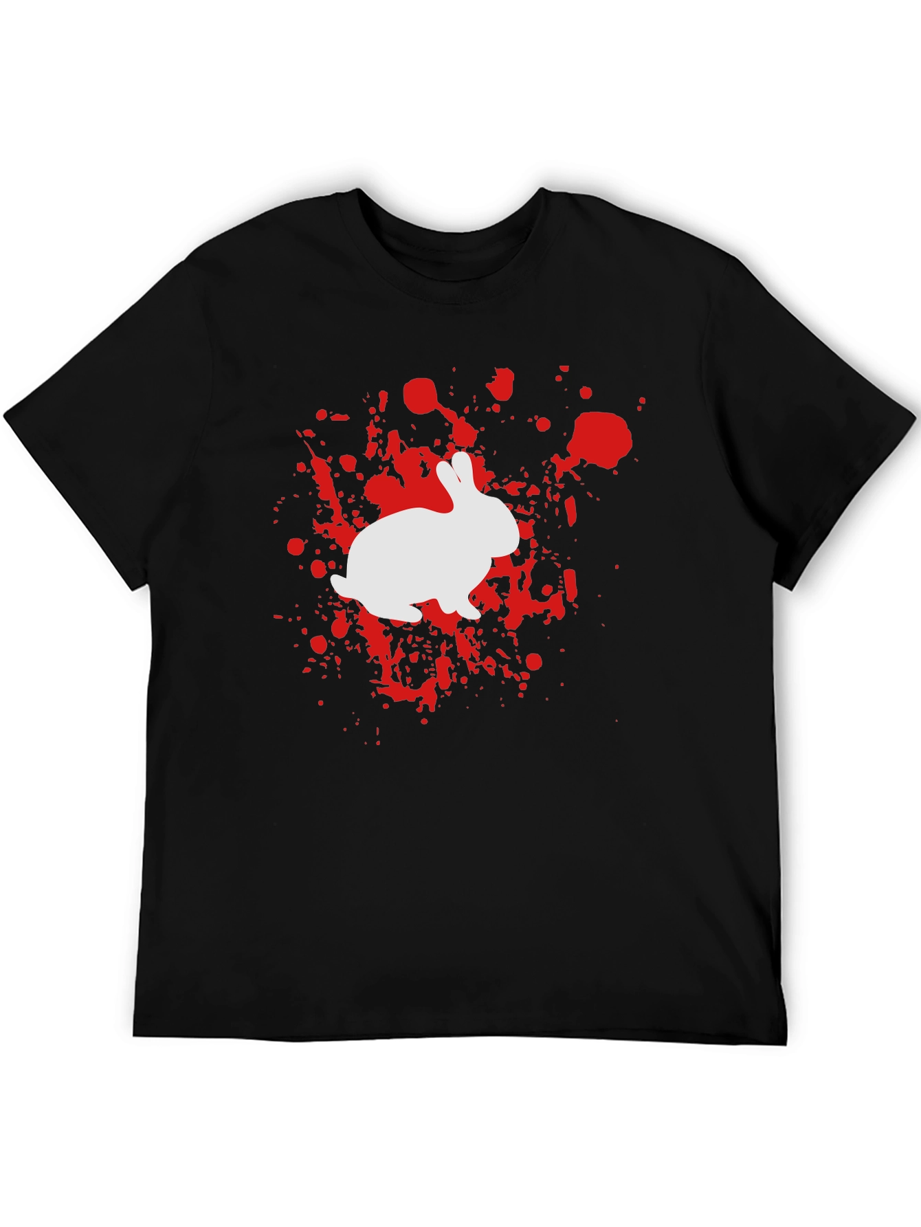 Camiseta Conejo Salpicadura - Diseño Único