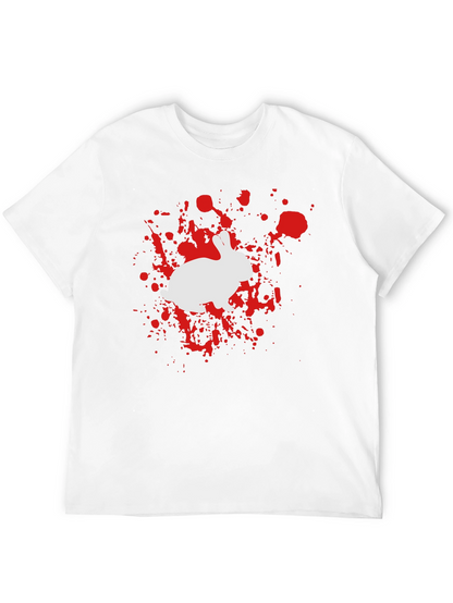 Camiseta Conejo Salpicadura - Diseño Único