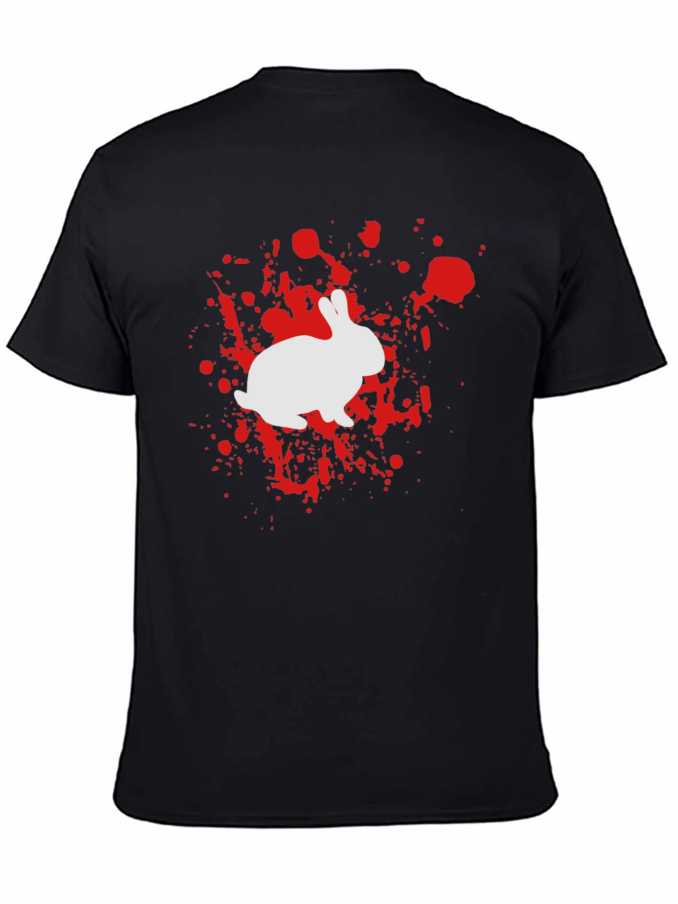Camiseta Conejo Salpicadura - Diseño Único