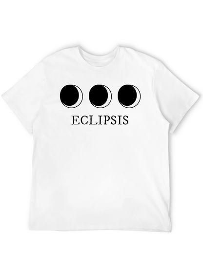 Camiseta Negra Eclipse Lunar Unisex