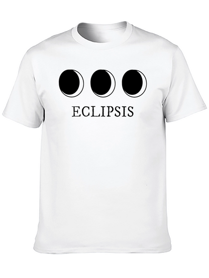 Camiseta Negra Eclipse Lunar Unisex