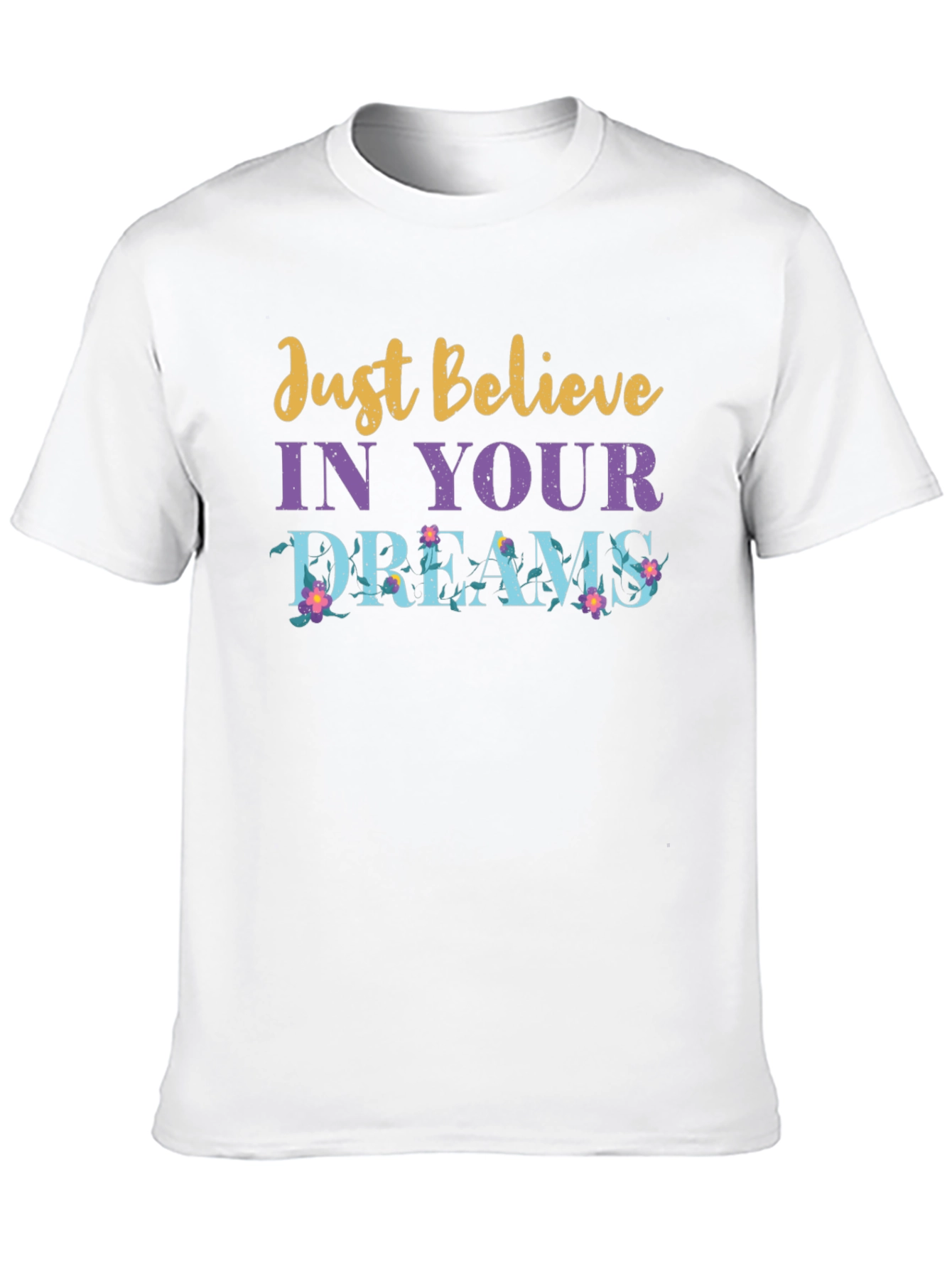 Camiseta Negra con Mensaje Motivacional
