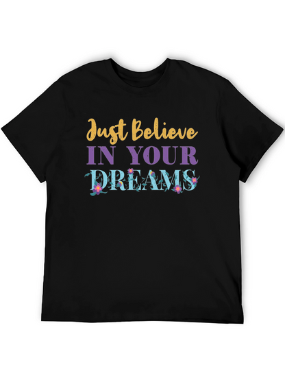 Camiseta Negra con Mensaje Motivacional