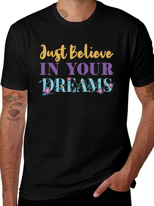 Camiseta Negra con Mensaje Motivacional