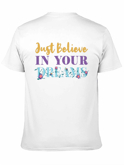 Camiseta Negra con Mensaje Motivacional