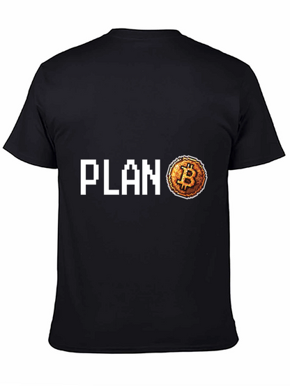 Camiseta Plan B Bitcoin Crypto Diseño Único