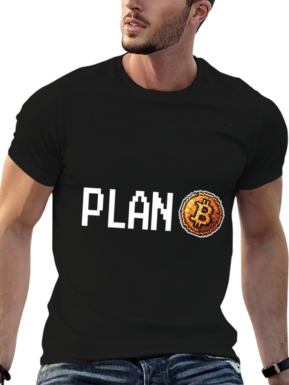 Camiseta Plan B Bitcoin Crypto Diseño Único