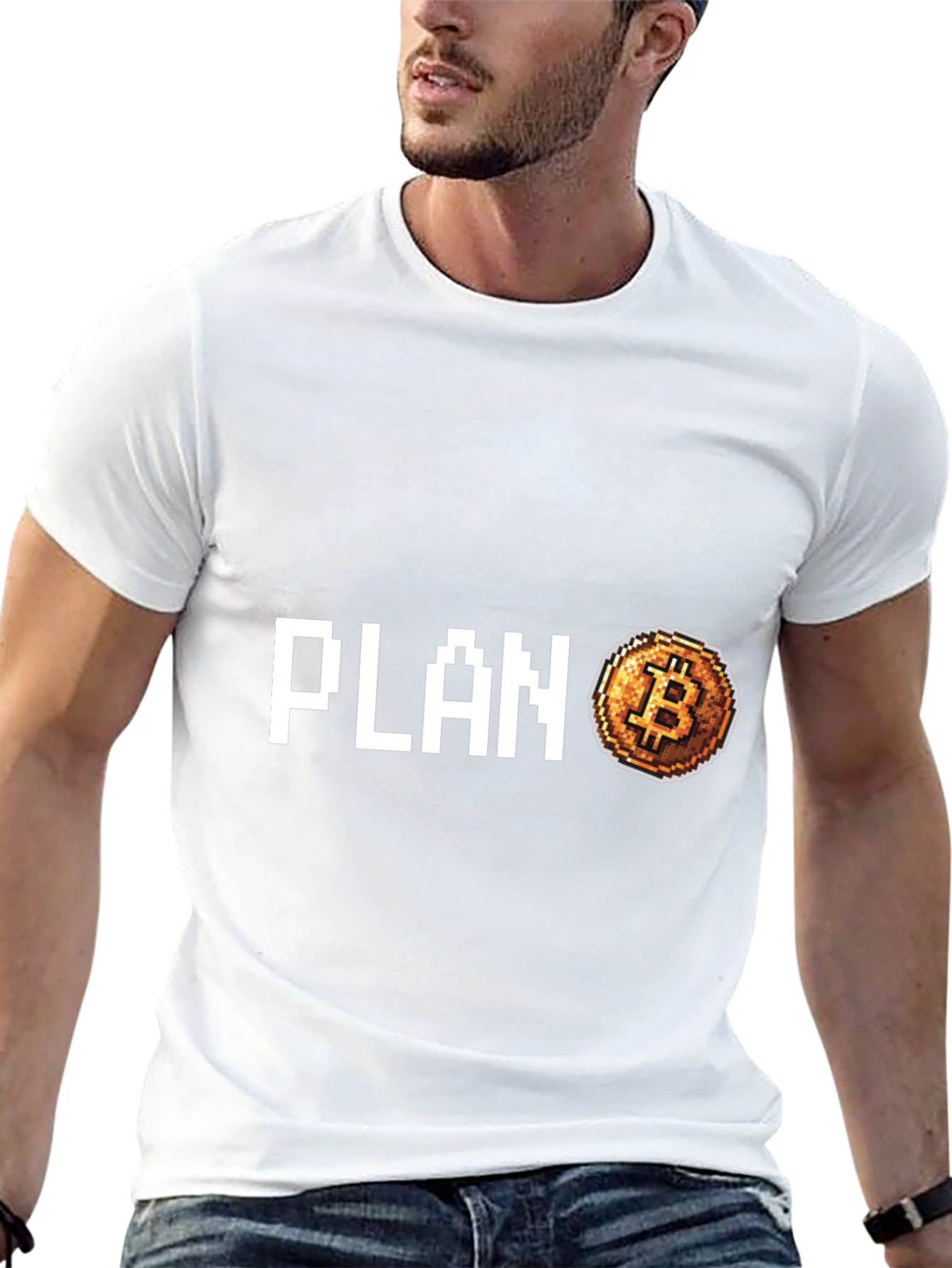 Camiseta Plan B Bitcoin Crypto Diseño Único