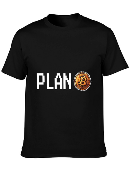 Camiseta Plan B Bitcoin Crypto Diseño Único