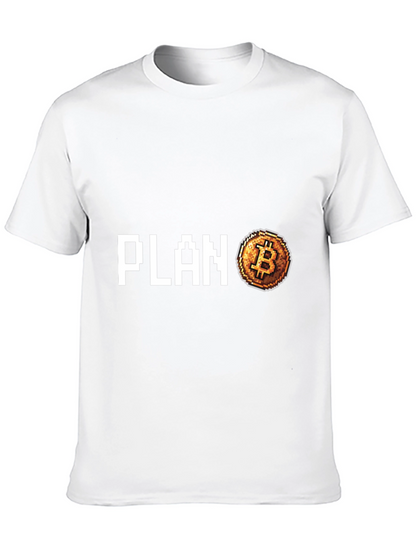 Camiseta Plan B Bitcoin Crypto Diseño Único
