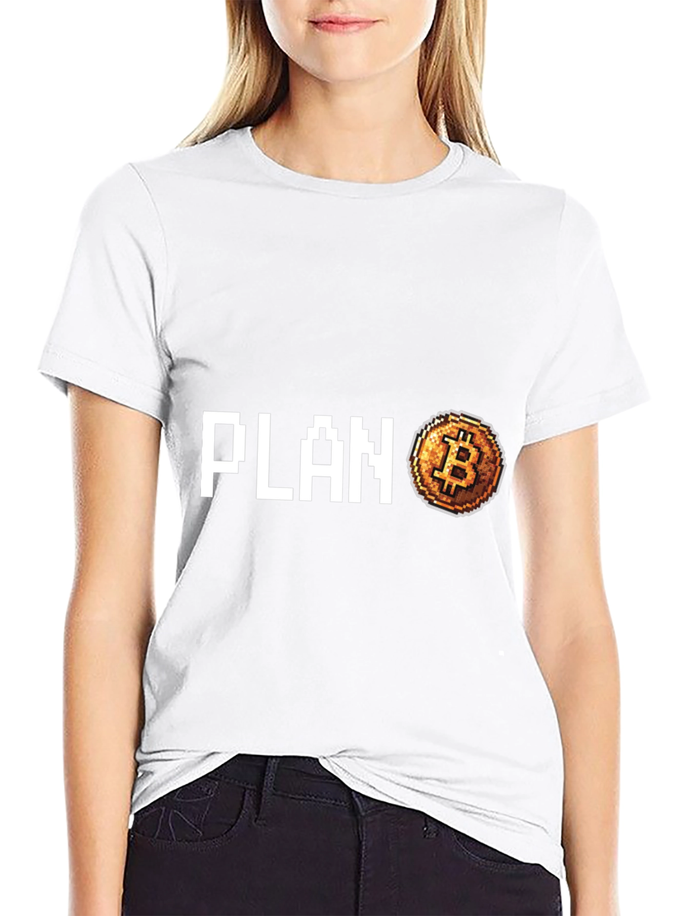 Camiseta Plan B Bitcoin Crypto Diseño Único