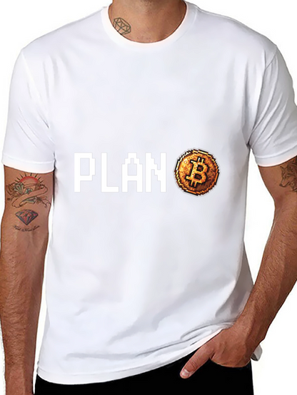 Camiseta Plan B Bitcoin Crypto Diseño Único